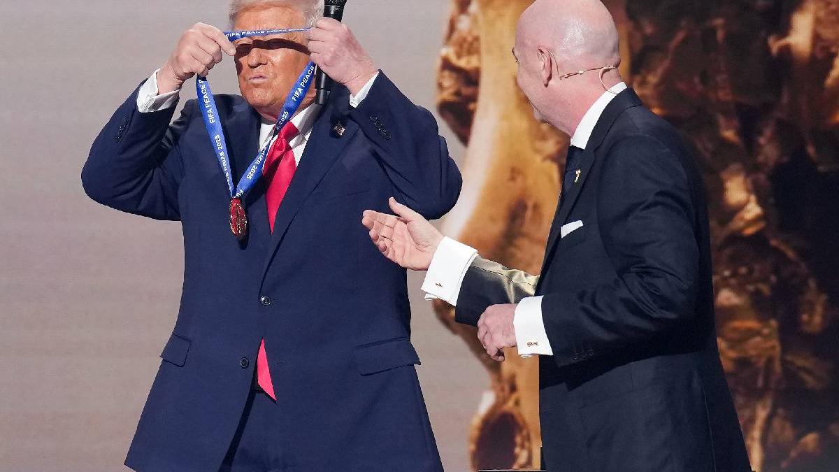 donald trump infantino getty
