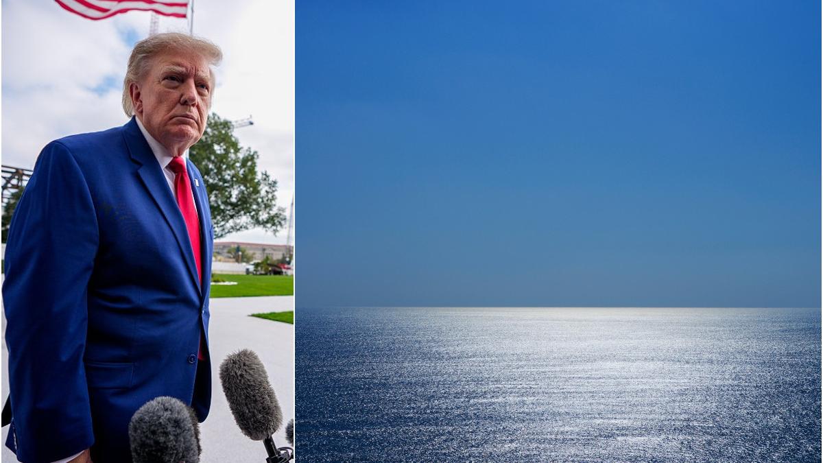 trump spune ca a fost refuzat de google in incercarea de a boteza oceanul pacific cu numele sau nici cu atlanticul n a avut succes
