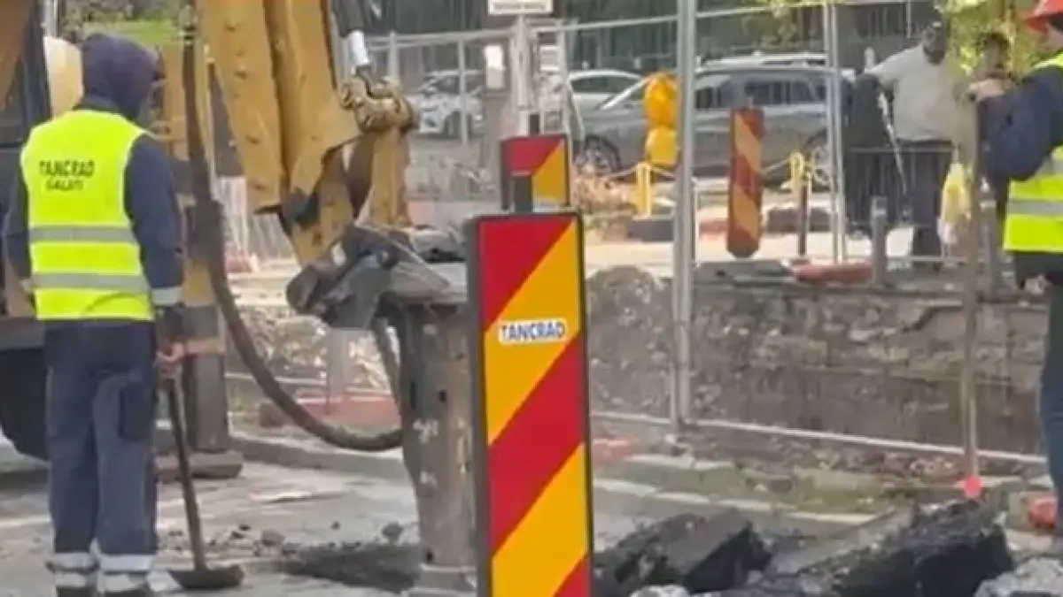 captura video santier bucuresti