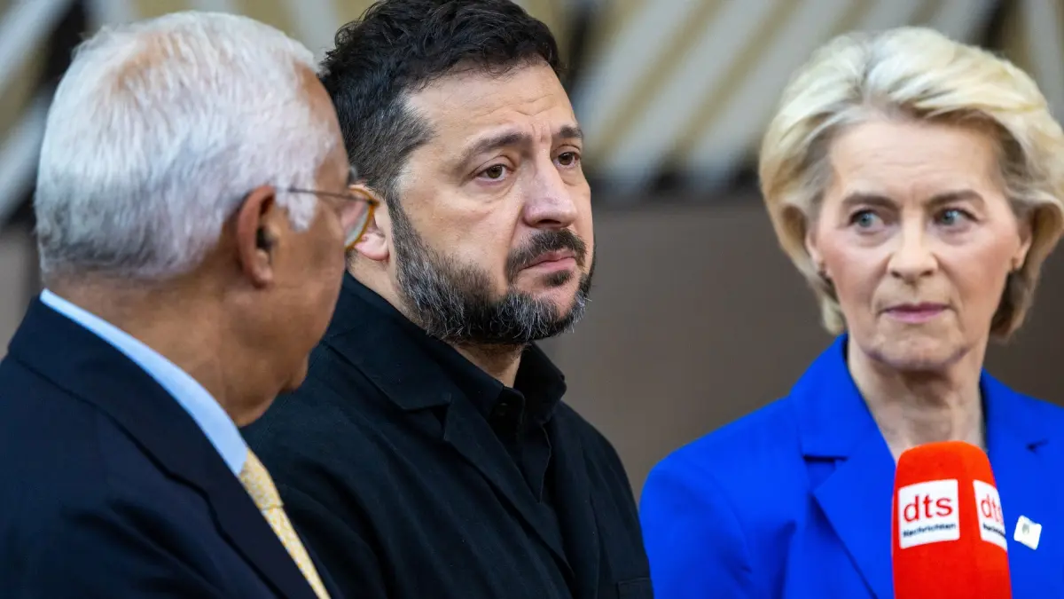 zelenski si ursula von der leyen