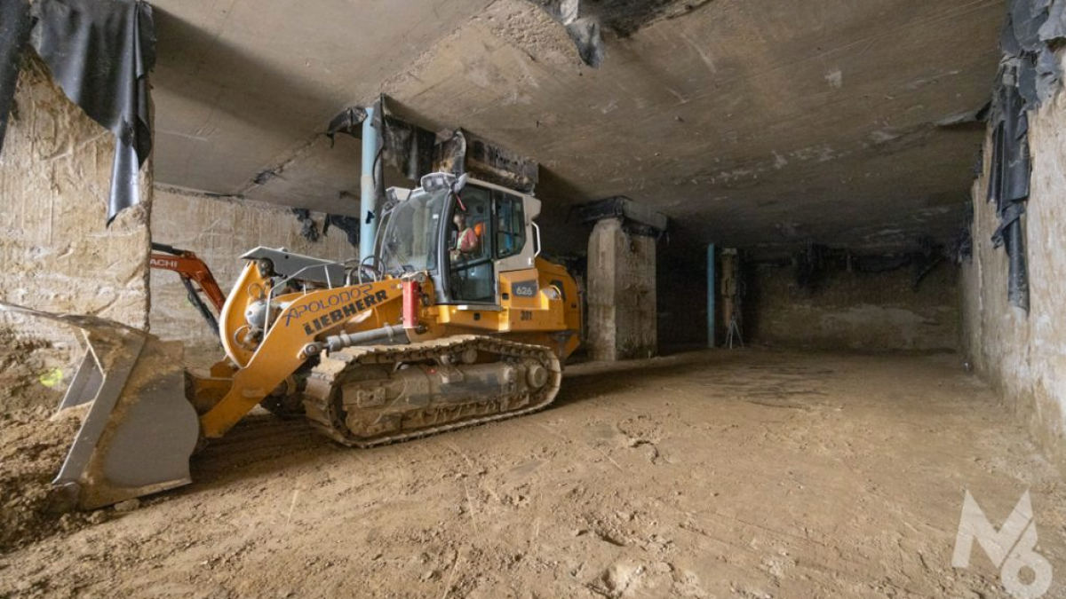 cartitele sfanta parascheva si sfanta ecaterina incep excavarea tunelurilor pe sectiunea de nord a magistralei 6