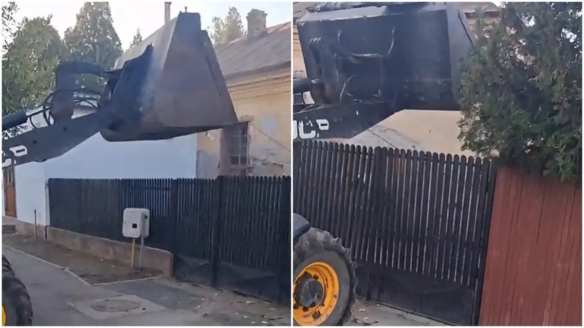 si a pierdut gunoiul l am adus inapoi primaria din bailesti i a dus unui barbat cu excavatorul deseurile pe care le aruncase ilegal