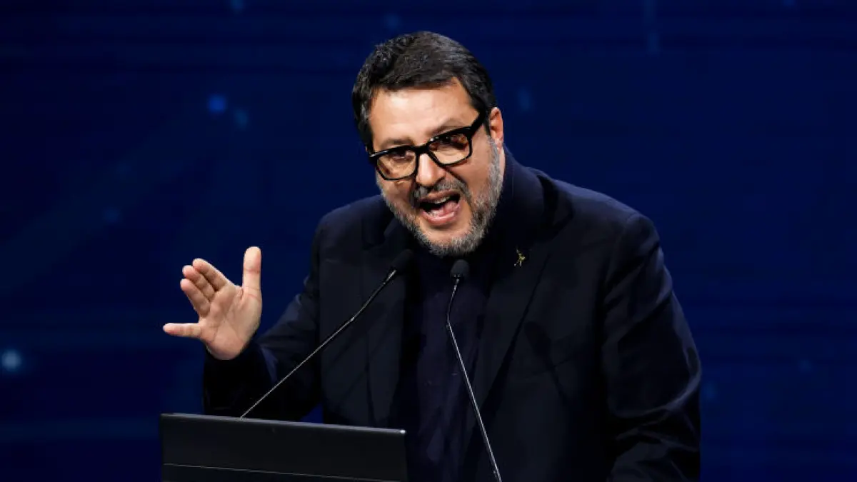 matteo salvini a fost reales presedinte al partidului de extrema dreapta liga el se pregateste pentru alegerile din 2027