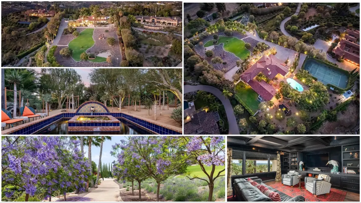 o proprietate din california scoasa la vanzare cu 7 999 000 de ascunde o gradina secreta cu un arbore dragon vechi de 100 de ani