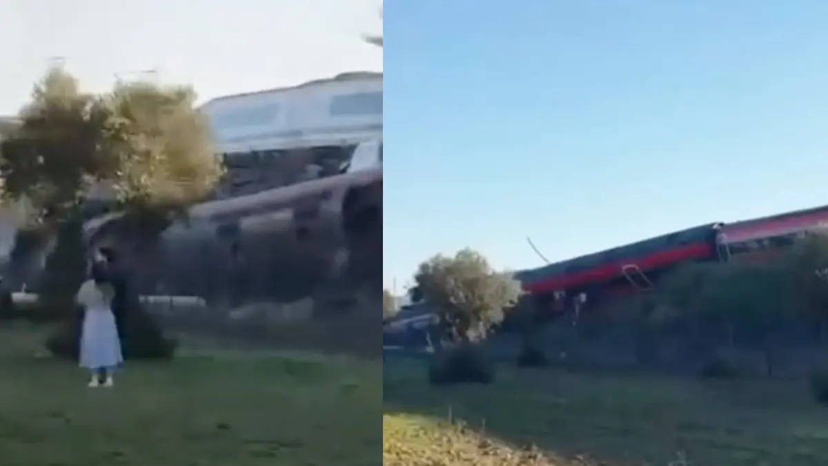 accident feroviar grav in spania doua trenuri s au ciocnit in toledo doua vagoane au cazut intr o rapa sunt cel putin 10 victime