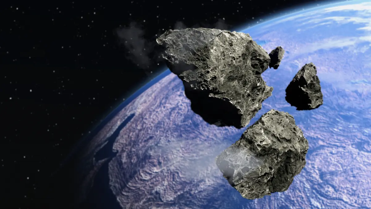 asteroizi in spatiu