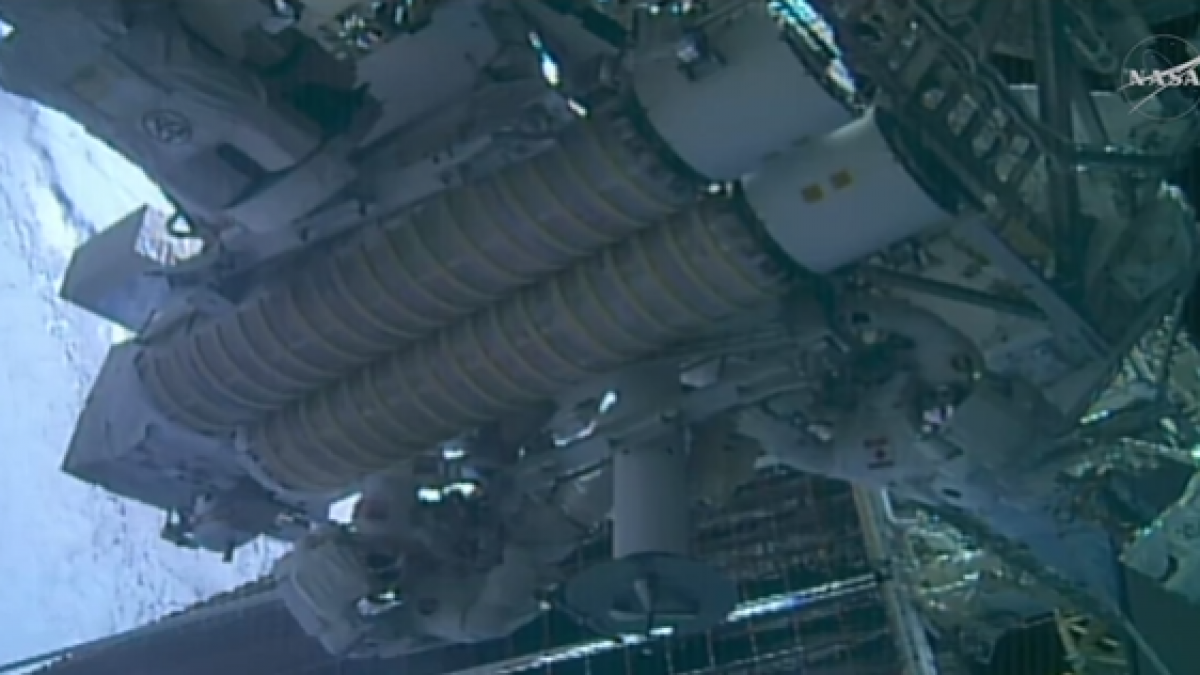 captura misiune extravehiculara ISS