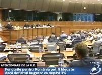 UE poate bloca fondurile pentru România