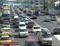 Traficul pe DN 1 a fost paralizat joi <font color=red>(VIDEO)</font>