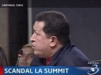 Scandal televizat între Hugo Chavez şi liderii spanioli <font color=red>(VIDEO)</font>