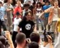 Flash-mob în Bucureşti, în memoria lui Michael Jackson (VIDEO)