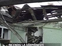 Două persoane, rănite în urma unei explozii la o casă din Dâmboviţa