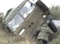 Un camion militar, implicat într-un nou accident rutier