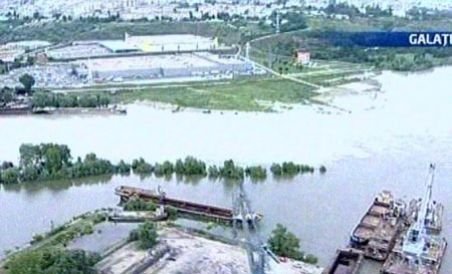 Zone din Brăila şi Galaţi ar putea fi inundate controlat. Săptămâna viitoare este aşteptat vârful de viitură pe Dunăre (VIDEO)