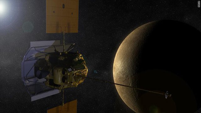 Sonda spaţială Messenger de la NASA a ajuns pe orbita planetei Mercur