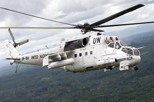 Elicopter ONU atacat în spaţiul aerian al Coastei de Fildeş
