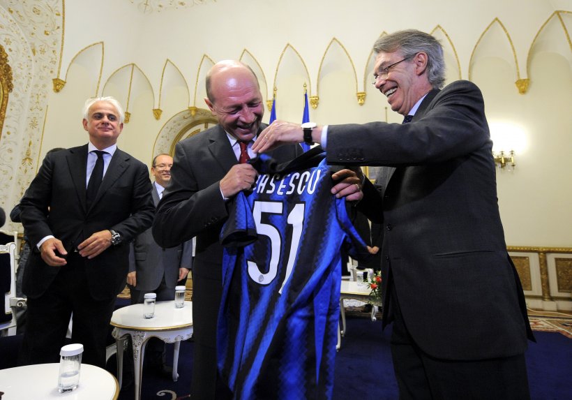 Traian Băsescu i-a prelungit contractul lui Chivu la Inter