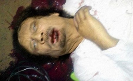 Liderul libian Muammar Gaddafi, ucis pe internet