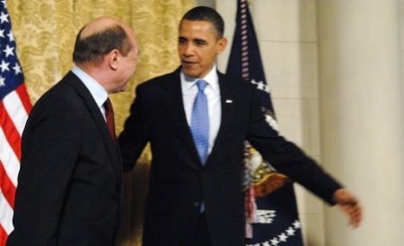 Băsescu se întâlneşte cu vicepreşedintele SUA, Joe Biden. Nu se ştie dacă va fi primit şi de Obama