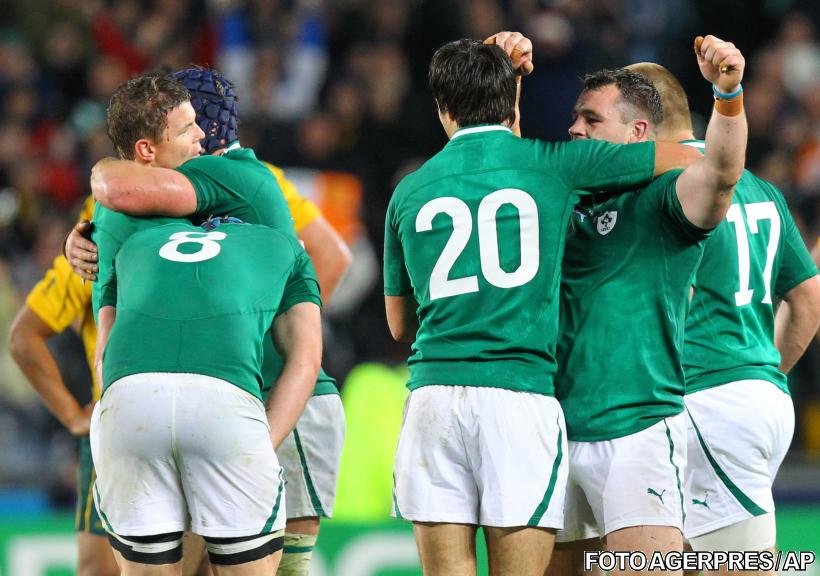 Surpriză la Cupa Mondială de rugby: Irlanda a câştigat cu 15-6 în faţa Australiei