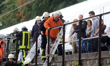Germania. Nouă persoane au fost grav rănite într-un accident feroviar