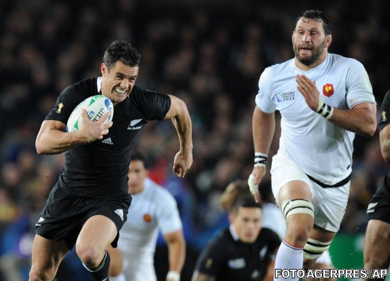 Noua Zeelandă a învins Franţa în derbyul grupei A de la Cupa Mondială de rugby