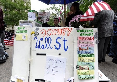 Sindicate din SUA se alătură manifestanţilor pe Wall Street
