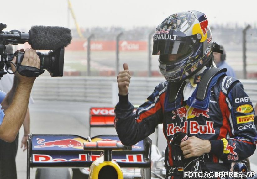 Sebastian Vettel va pleca din pole position în Marele Premiu al Indiei