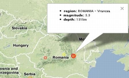 România s-a cutremurat din nou: Trei seisme au avut loc în această dimineaţă