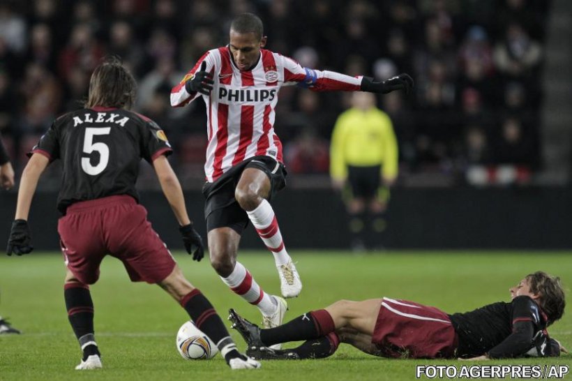 Rapid pierde la Eindhoven şi termină pe ultimul loc în grupa C din Europa League