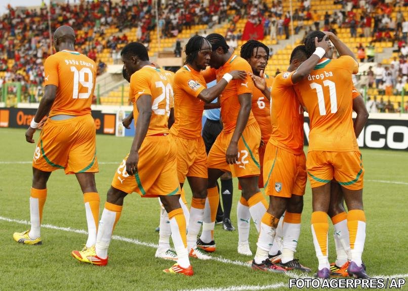 Costa de Fildeş a debutat cu victorie la Cupa Africii. Angola câştigă cu Burkina Faso