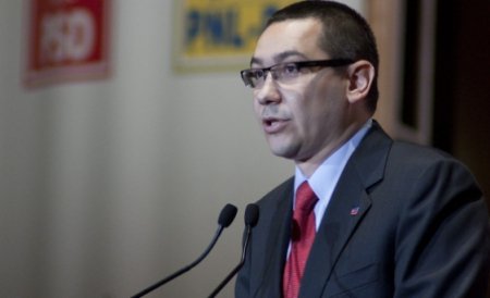 Victor Ponta: Domnul Ungureanu este un alt tip de adversar politic