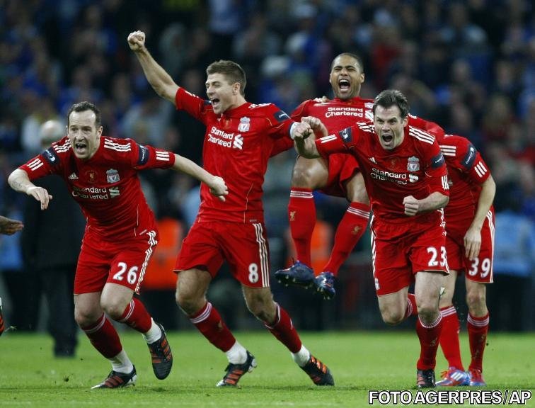 Liverpool a câştigat Cupa Ligii Angliei. Vărul lui Gerrard a ratat penalty-ul decisiv