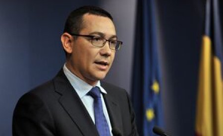 Ponta: Am discutat cu Finanţele, săptămâna viitoare s-ar putea da o soluţie pentru TVA la drepturi autor