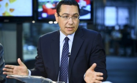 Victor Ponta, invitat diseară la Sinteza Zilei