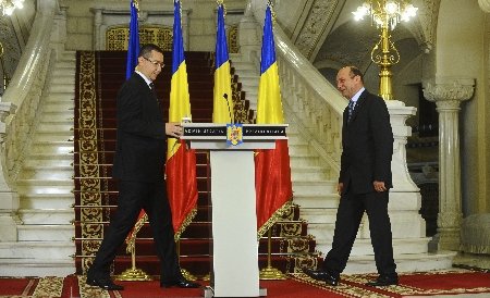 Ponta: M-a deranjat că Băsescu mi-a băgat cuţitul pe la spate, nu că m-a apostrofat în public