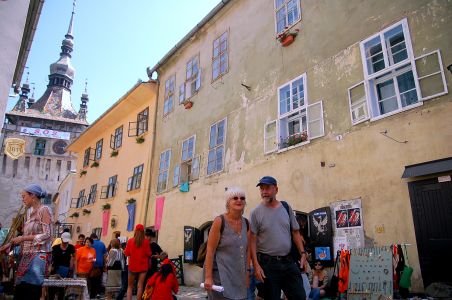 Sighişoara - destinaţia preferată a turiştilor străini care vin în România
