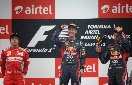 Sebastian Vettel a câştigat Marele Premiu al Indiei