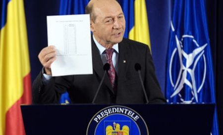 Iată textul acordului de colaborare dintre preşedintele Băsescu şi primul-ministru Ponta