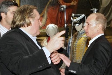 Gerard Depardieu a primit paşaport rus, în urma întâlnirii cu preşedintele Vladimir Putin
