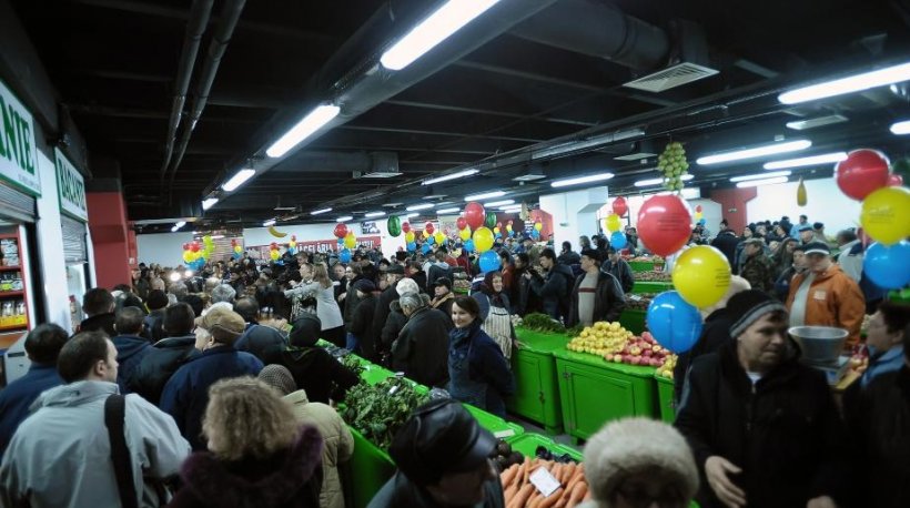 Piaţa Progresul din Sectorul 4, cea mai mare piaţă agroalimentară din Bucureşti, a fost inaugurată