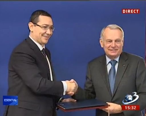 Parteneriatul strategic între România şi Franţa a fost PRELUNGIT pentru încă cinci ani