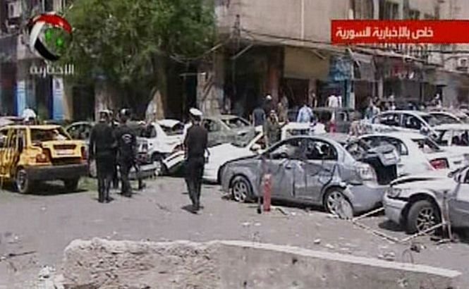 Cel puţin 10 morţi după o explozie puternică în Damasc