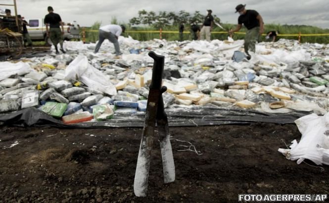 Droguri în valoare de aproape un miliard de dolari, confiscate în America Centrală şi Caraibe
