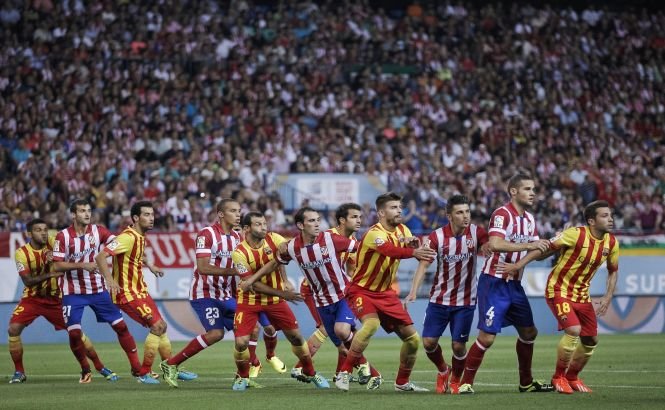Atletico Madrid şi FC Barcelona au încheiat la egalitate, scor 1-1, în meciul tur al Supercupei Spaniei
