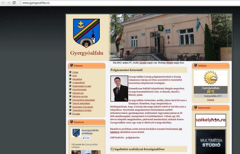 Site-ul unei primării din Harghita NU este în limba ROMÂNĂ. Ce a păţit primarul şi cum a reacţionat statul român