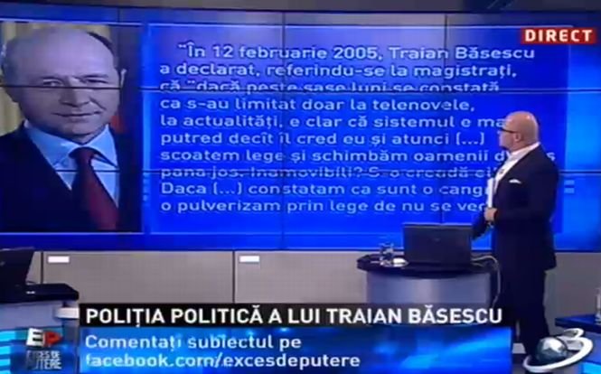 Ce spunea Băsescu despre magistraţi în 2005. &quot;Inamovibili? S-o creadă ei!&quot;