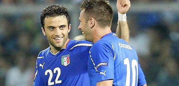 Giuseppe Rossi şi Antonio Cassano, în lotul Italiei pentru Cupa Mondială