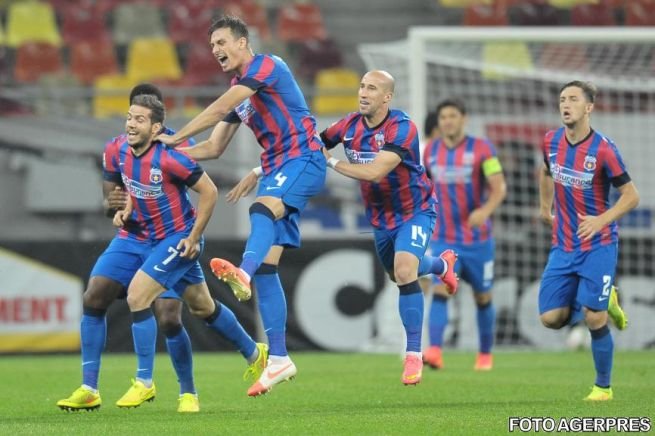 Steaua s-a calificat în playoff-ul Ligii Campionilor, după 2-1 cu Aktobe