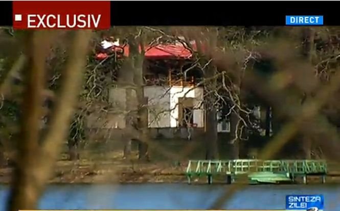 Imagini EXCLUSIVE cu domeniul Scroviştea. Cum arată palatul ocupat de Băsescu